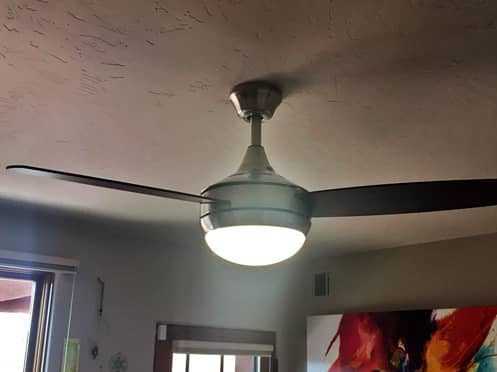 ceiling fan install