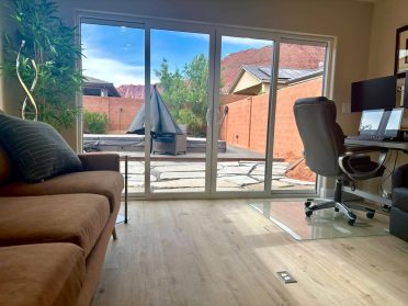 ivins casita sliding glass door